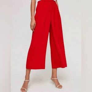 JEANNE BEKER Wide Leg Capri Pant Large